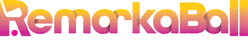 RemarkaBall logo. A minigolf game changer